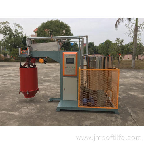 Auto batch pu foaming machine